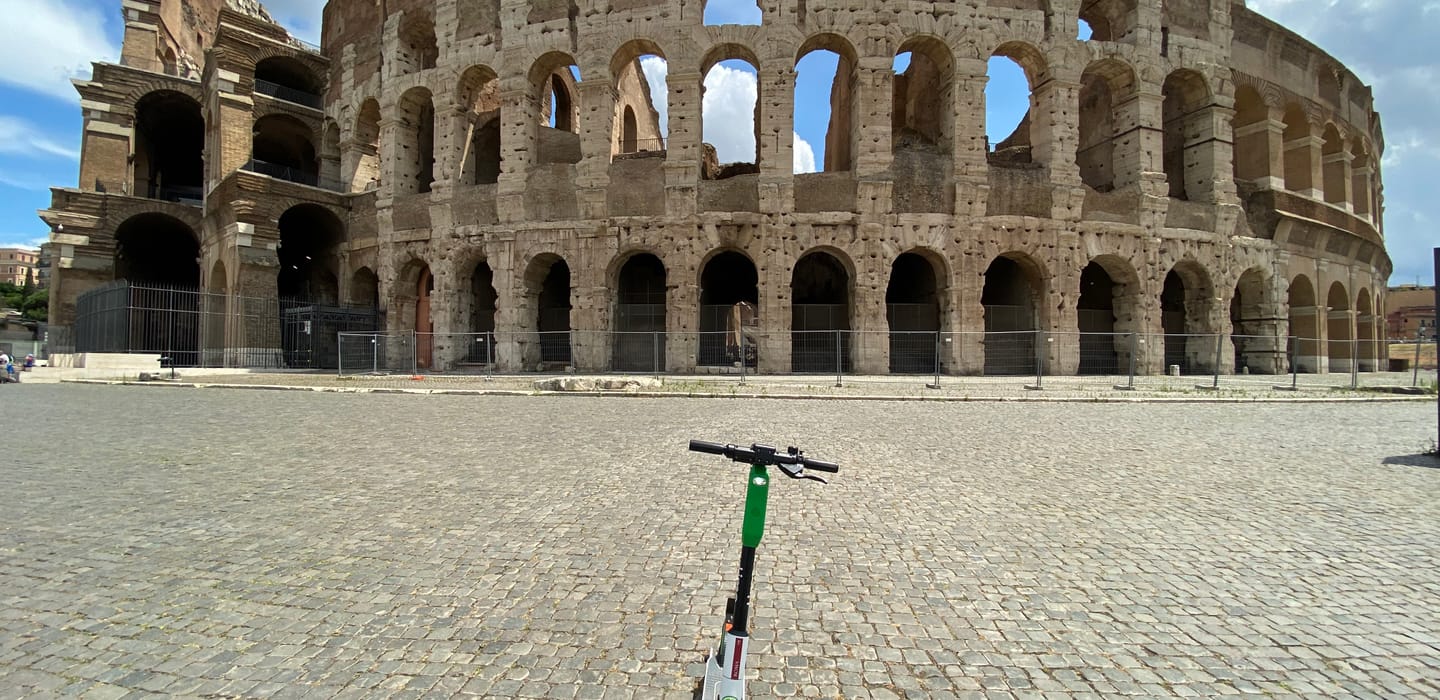 Lime Brings Electric Scooters to Rome | Lime Micromobility