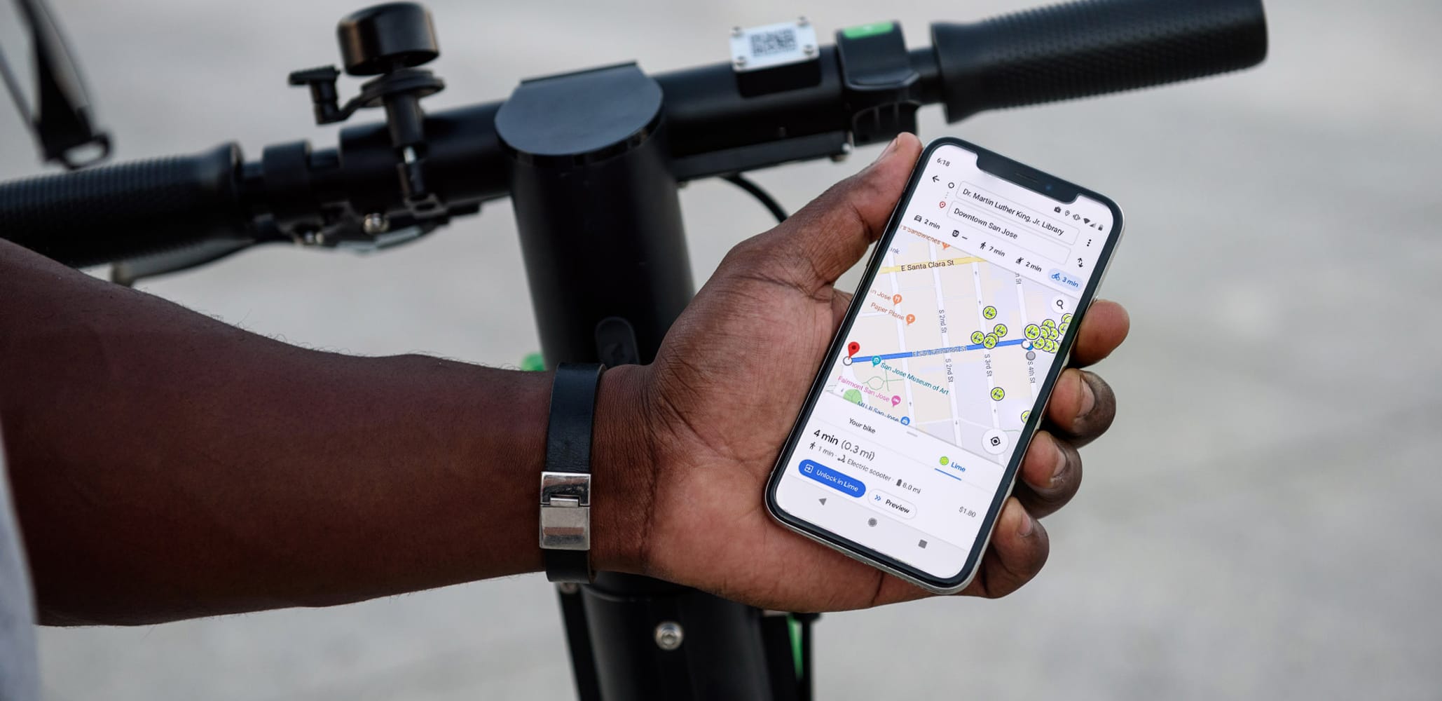 Enhanced Lime, Google Maps Integration Sets… | Lime Micromobility