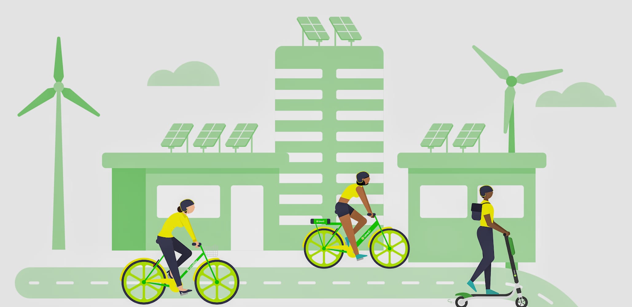 Lime Green A Commitment to Our Colors Lime Micromobility